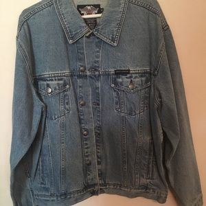 HarleyDavidson logo Denim jacket.